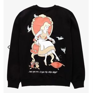 Cakeworthy Disney Cinderella Slipper Crewneck